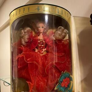 1993 Holiday Barbie Doll - Happy Holidays Edition
